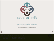 Tablet Screenshot of firstumcrolla.org